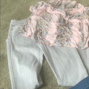 AE bundle jean & shirt.